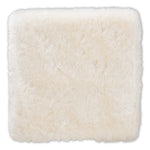 Load image into Gallery viewer, Baxton Studio Valle Glam And Luxe White Faux Fur Upholstered Gold Finished Metal Ottoman
