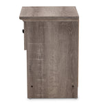 Load image into Gallery viewer, Baxton Studio Dara Traditional Transitional Grey Brown Oak Finished 1-Drawer Wood Nightstand
