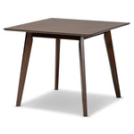 Load image into Gallery viewer, Baxton Studio Pernille Modern Transitional Walnut Finished Square Wood Dining Table
