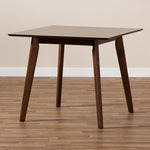 Load image into Gallery viewer, Baxton Studio Pernille Modern Transitional Walnut Finished Square Wood Dining Table
