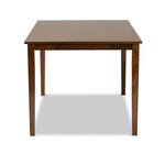 Load image into Gallery viewer, Baxton Studio Eveline Modern And Contemporary Walnut Brown Finished Rectangular Wood Dining Table
