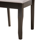 Load image into Gallery viewer, Baxton Studio Jana Modern Grey Fabric And Espresso Brown Finished Wood 7-Piece Dining Set
