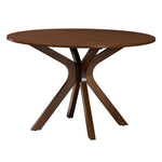 Load image into Gallery viewer, Baxton Studio Maya Modern Grey Fabric And Walnut Brown Finished Wood 7-Piece Dining Set
