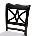 Load image into Gallery viewer, Baxton Studio Brooke Modern Grey Fabric And Dark Brown Finished Wood 5-Piece Dining Set
