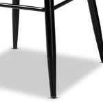 Load image into Gallery viewer, BAXTON STUDIO CATHERINE MODERN AND CONTEMPORARY TAN FAUX LEATHER UPHOLSTERED AND BLACK METAL 4-PIECE BAR STOOL SET
