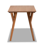 Load image into Gallery viewer, Baxton Studio Sahar Mid-Century Modern Transitional Walnut Brown Finished Wood Dining Table
