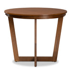 Load image into Gallery viewer, Baxton Studio Alayna Modern And Contemporary Walnut Brown Finished 35-Inch-Wide Round Wood Dining Table
