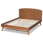 Load image into Gallery viewer, Baxton Studio Keagan Mid-Century Modern Transitional Finished Wood Platform Bed
