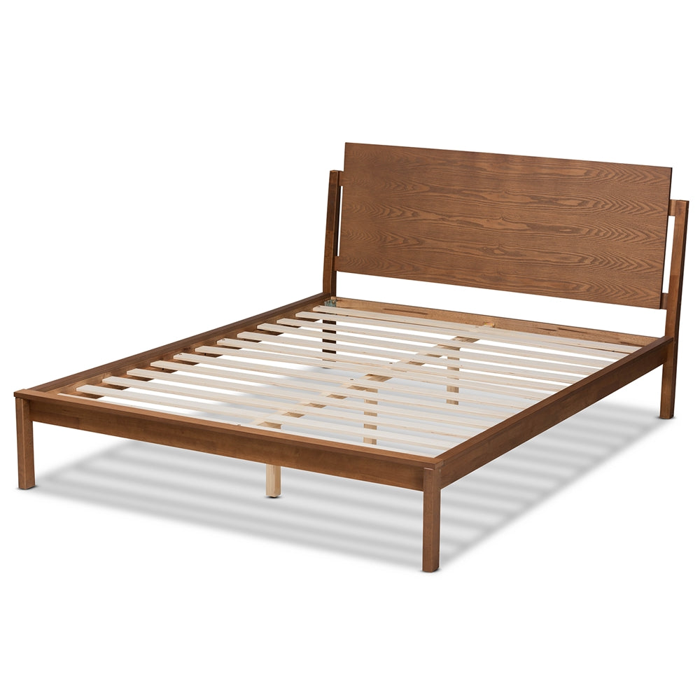 Baxton Studio Giuseppe Modern and Contemporary Finished Platform Bed