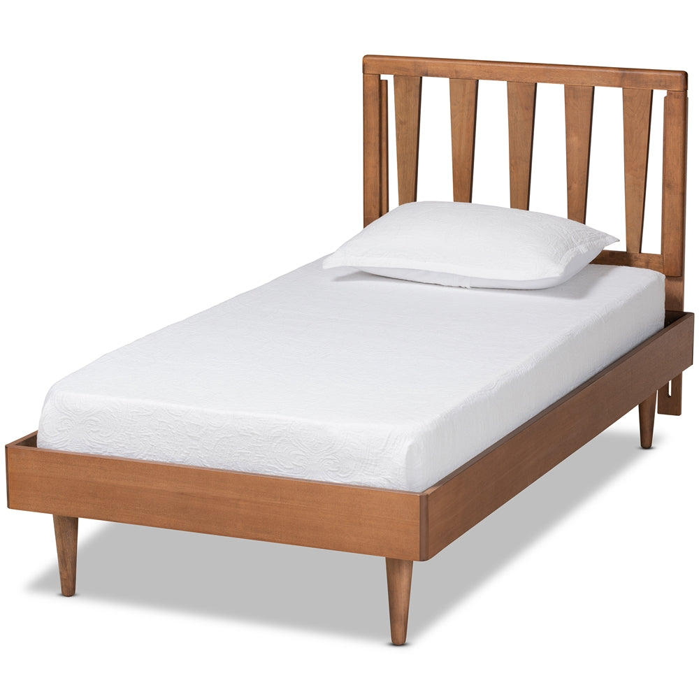 Baxton Studio Kuro Modern and Contemporary Finished Wood Platform Bed