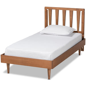 Baxton Studio Kuro Modern and Contemporary Finished Wood Platform Bed