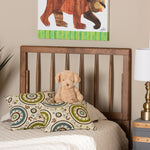 Load image into Gallery viewer, Baxton Studio Valin Modern And Contemporary Ash Walnut Finished Wood Twin Size Headboard
