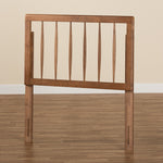 Load image into Gallery viewer, Baxton Studio Valin Modern And Contemporary Ash Walnut Finished Wood Twin Size Headboard
