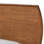 Load image into Gallery viewer, Baxton Studio Yori Mid-Century Modern Walnut Brown Finished Wood Twin Size Platform Bed
