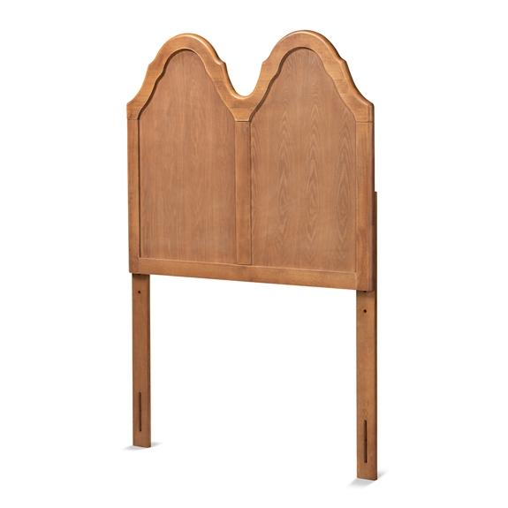 Baxton Studio Tobin Vintage Classic and Traditional  Finished Wood Arched Headboard