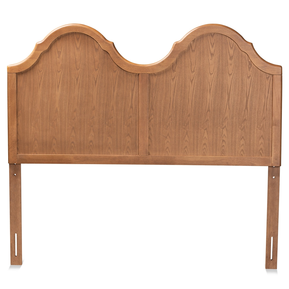 Baxton Studio Tobin Vintage Classic and Traditional  Finished Wood Arched Headboard