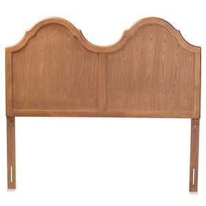 Baxton Studio Tobin Vintage Classic and Traditional  Finished Wood Arched Headboard