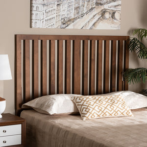 Baxton Studio Oren Modern and Transitional Finished Wood  Headboard