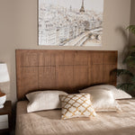 Load image into Gallery viewer, Baxton Studio Monroe Modern Transitional and Rustic Finished Wood  Headboard
