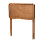 Load image into Gallery viewer, Baxton Studio Mailene Mid-Century Modern Walnut Brown Finished Wood Twin Size Headboard
