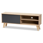 Load image into Gallery viewer, Baxton Studio Mallory Modern and Contemporary Two-Tone Finished Wood TV Stand
