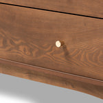 Load image into Gallery viewer, Baxton Studio Landis Mid-Century Modern Ash Walnut Finished Wood 6-Drawer Dresser
