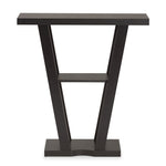 Load image into Gallery viewer, Baxton Studio Boone Modern And Contemporary Espresso Brown Finished Wood Console Table
