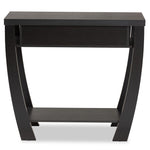 Load image into Gallery viewer, Baxton Studio Capote Modern And Contemporary Espresso Brown Finished Wood 2-Drawer Console Table
