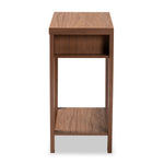 Load image into Gallery viewer, Baxton Studio Capote Modern And Contemporary Walnut Brown Finished Wood 2-Drawer Console Table
