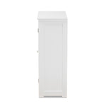 Load image into Gallery viewer, Baxton Studio Bauer Modern And Contemporary White Finished Wood 4-Drawer Bathroom Storage Cabinet
