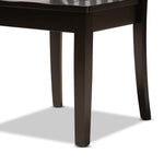 Load image into Gallery viewer, BAXTON STUDIO ERION MODERN AND CONTEMPORARY DARK BROWN FINISHED WOOD 7-PIECE DINING SET
