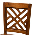 Load image into Gallery viewer, Baxton Studio Caron Modern And Contemporary Walnut Brown Finished Wood 5-Piece Pub Set
