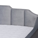 Load image into Gallery viewer, Baxton Studio Lennon Modern and Contemporary Velvet Fabric Upholstered Daybed with Trundle
