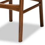 Load image into Gallery viewer, BAXTON STUDIO KATYA MID-CENTURY MODERN WALNUT BROWN FINISHED WOOD 2-PIECE BAR STOOL SET
