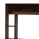 Load image into Gallery viewer, BAXTON STUDIO ARLO MODERN AND CONTEMPORARY WALNUT BROWN FINISHED WOOD COMPUTER DESK
