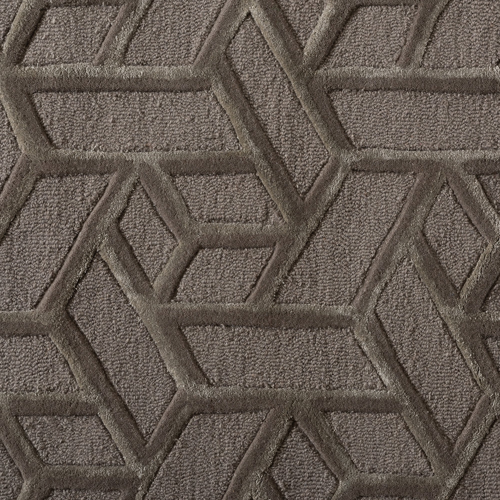 Baxton Studio Vigo Modern and Contemporary Hand-Tufted Wool Blend Area Rug