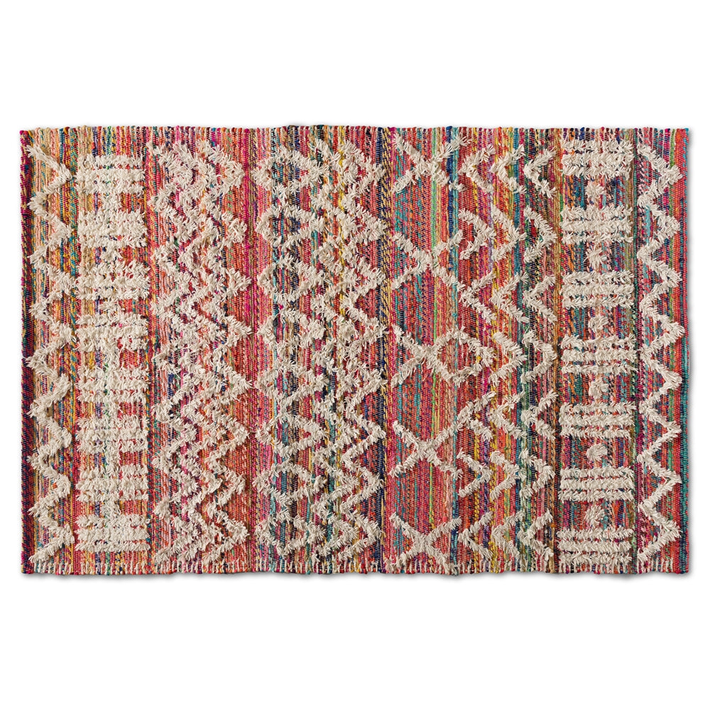 Baxton Studio Graydon Modern and Contemporary Handwoven Fabric Blend Area Rug