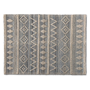 Baxton Studio Callum Modern and Contemporary and Handwoven Wool Blend Area Rug