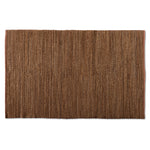 Load image into Gallery viewer, BAXTON STUDIO ZAGURI MODERN AND CONTEMPORARY NATURAL HANDWOVEN LEATHER BLEND AREA RUG
