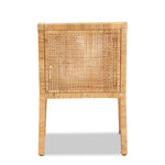 Load image into Gallery viewer, Baxton Studio Karis Modern And Contemporary Natural Finished Wood And Rattan Dining Chair
