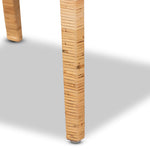 Load image into Gallery viewer, BAXTON STUDIO KARIS MODERN AND CONTEMPORARY NATURAL FINISHED WOOD AND RATTAN DINING CHAIR
