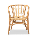 Load image into Gallery viewer, Baxton Studio Luxio Modern And Contemporary Natural Finished Rattan Dining Chair
