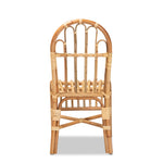 Load image into Gallery viewer, Baxton Studio Athena Modern And Contemporary Natural Finished Rattan Dining Chair
