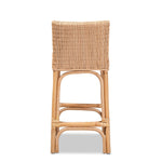 Load image into Gallery viewer, Baxton Studio Athena Modern And Contemporary Natural Finished Rattan Counter Stool
