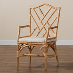 Load image into Gallery viewer, Baxton Studio Delta Modern And Contemporary Natural Finished Rattan Dining Chair
