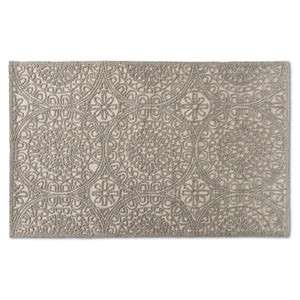 Baxton Studio Borneo Modern and Contemporary Hand-Tufted Wool Area Rug