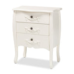 Load image into Gallery viewer, Baxton Studio Eliya Classic And Traditional White Finished Wood 3-Drawer Storage Cabinet
