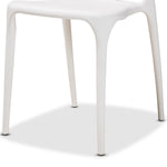 Load image into Gallery viewer, Baxton Studio Warner Modern And Contemporary White Plastic 4-Piece Dining Chair Set
