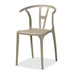 Load image into Gallery viewer, Baxton Studio Warner Modern And Contemporary Beige Plastic 4-Piece Dining Chair Set
