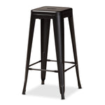 Load image into Gallery viewer, Baxton Studio Horton Modern and Contemporary Industrial Finished Metal 4-Piece Stackable Bar Stool Set
